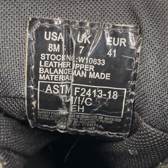 Wolverine Mens Floorhand Brown Leather Steel Toe Work Boot Size US 8 - Picture 10 of 11